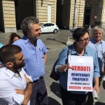 A Torino la protesta dei dipendenti Vodafone trasferiti a Milano 1