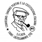 Annullo filatelico per il convegno “Sandro Pertini e la Costituzione Italiana”