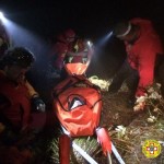 Cacciatore salvato dal Soccorso Alpino in Val di Lanzo