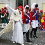 Carnevale di Ivrea sfilata senza Generale