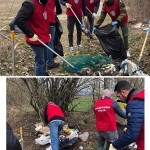 CasaPound in azione per riqualificare due strade di Verolengo