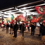 CasaPound si è svolto il presidio alla Stazione di Chivasso