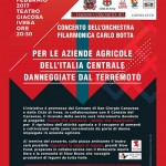 Concerto della Filarmonica Carlo Botta di San Giorgio a favore delle aziende agricole danneggiate dal terremoto