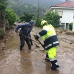 Continua a Bussoleno il lavoro della Protezione Civile