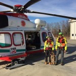 Da oggi le Unità Cinofile da Valanga del CNSAS nelle basi elisoccorso del Piemonte