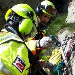 Difficile intervento dell'elisoccorso e del Soccorso Alpino in Valle Gesso