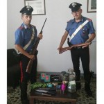 Due arresti per detenzione di ami ed esplosivi