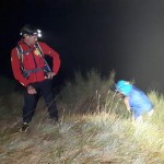 Escursionista soccorso nella notte nella zona del Monte Pian Cavallo