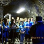Gli alunni delle Medie visitano il rifugio antiaereo di Ivrea
