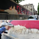 Gli studenti dell'Università di Torino restaurano il murale dedicato alle vittime del rogo alla Thyssen 1