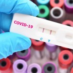 Positive test result by using rapid test device for COVID-19 virus, novel coronavirus 2019 found in Wuhan, China