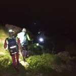Il Soccorso Alpino porta in salvo due escursionisti presso l'Alpe Piana