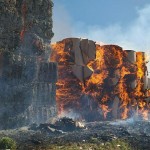 Incendio a Font Canavese