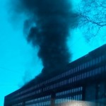 Incendio di una mansarda a Torino