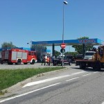 Incidente autoambulanza a Castellamonte un ferito al CTO di Torino 2