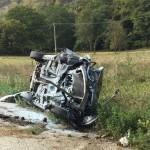 Incidente stradale autonomo a Pont 1