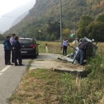 Incidente stradale autonomo a Pont