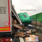 Incidente sulla A5 pericolo per la circolazione e traffico in tilt 2