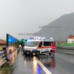 Incidente sulla A5 pericolo per la circolazione e traffico in tilt 3