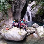 Intervento del Soccorso Alpino lungo il torrente Vallungo (frazione Chironio - Locana)