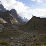 La Carovana dei ghiacciai di Legambiente in Valle d'Aosta sul ghiacciaio del Miage