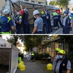 La Protezione Civile ha montato la struttura presso l’Amedeo di Savoia per i test Covid per chi rientra dai paesi a rischio 1