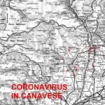 La mappa del contagio del Coronavirus in Canavese
