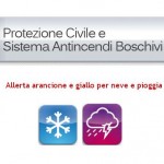 Maltempo confermate le allerte arancione e gialle in Piemonte