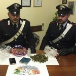 Marijuana in cantina arrestato