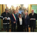 Mostra Birolo consegnati gli assegni alla CRI di Chivasso e di San Sebastiano da Po