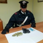 Nello zaino 20 grammi di marijuana