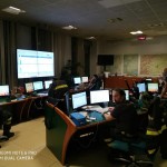 Operazioni di bonifica all'incendio nella zona di Belmonte