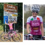 Paola Gianotti fa il Giro del Piemonte per la sicurezza in bici