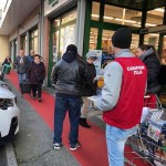 Raccolte alimentari di CasaPound a Torino e provincia