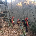 Ritrovata nei boschi a monte di Cesara. sta bene 2