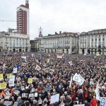 Sabato 12 flash mob a Torino a favore della TAV
