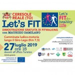 Sabato 27 luglio, a Ceresole Reale, dimostrazione di Fitwalking con Maurizio Damilano