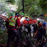 Salvato lo speleologo infortunatosi nella Grotta della Mottera