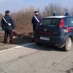 Sassi dal cavalcavia della Torino-Aosta