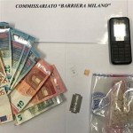 Scappa dopo essere stato sorpreso a spacciare ma viene arrestato