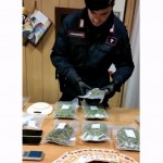 Sequestro di 1,2 kg super marijuana, tre arresti dei carabinieri