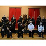 Sette giovani saxofonisti ospiti della Scuola di Musica di Castellamonte