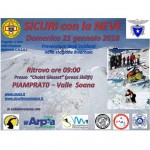 Sicuri con la neve do,menica 21 anche a Valprato