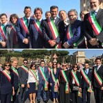 Sindaci a Roma alla Festa della Repubblica