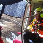 Soccorso un alpinista francesce in Val Soana