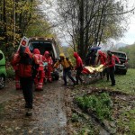 Soccorso un cercatore di funghi in Valsangone