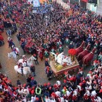 Storico Carnevale di Ivrea collaborazione con Trenitalia
