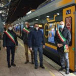 Sulla Canavesana la prima corsa del treno Pop