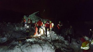Terremoto il Soccorso Alpino Piemontese continua il lavoro a Penne