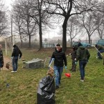 Torino Tricolore bonifica i giardini di via Breglio in Borgo Vittoria